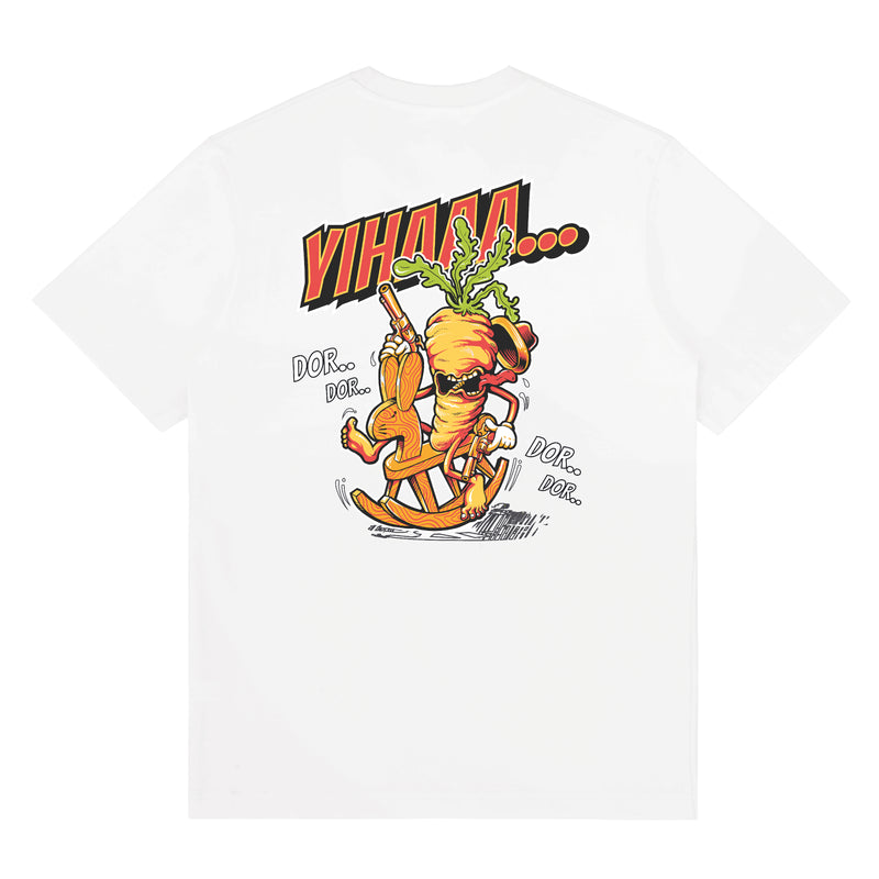 The "Yihaaa..." Front & Back Print Tee