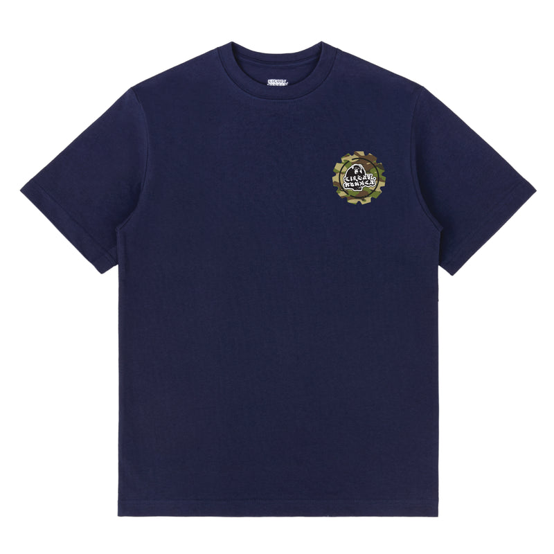 Classic Circus Monkey Left Chest Logo Tee #9