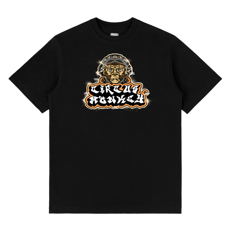 Circus Monkey 印花標誌 T 恤 #12