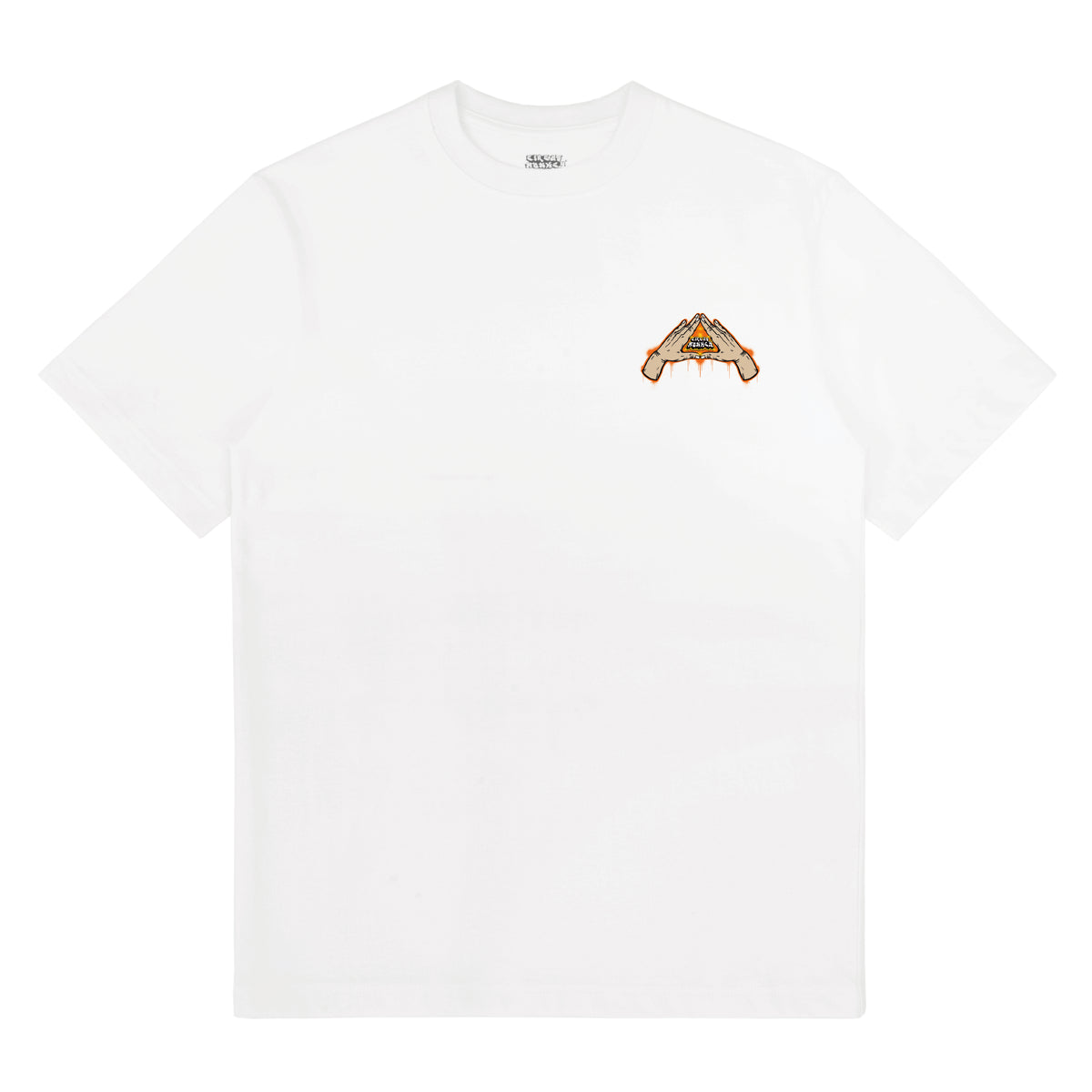 Circus Monkey Front & Back Print Logo Tee #1