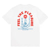 Feel The Pleasure Front & Back Print Tee