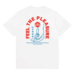 Feel The Pleasure Front & Back Print Tee