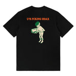 The Fcking Hoax Front & Back Print Tee