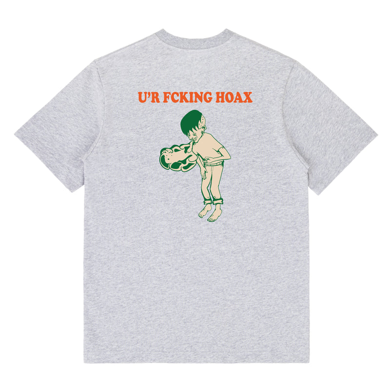 The Fcking Hoax Front & Back Print Tee