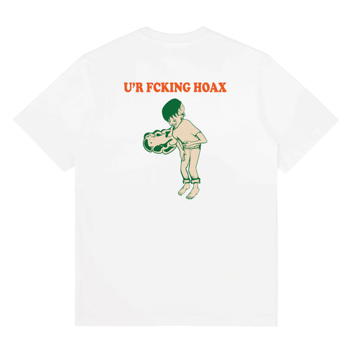 The Fcking Hoax Front & Back Print Tee