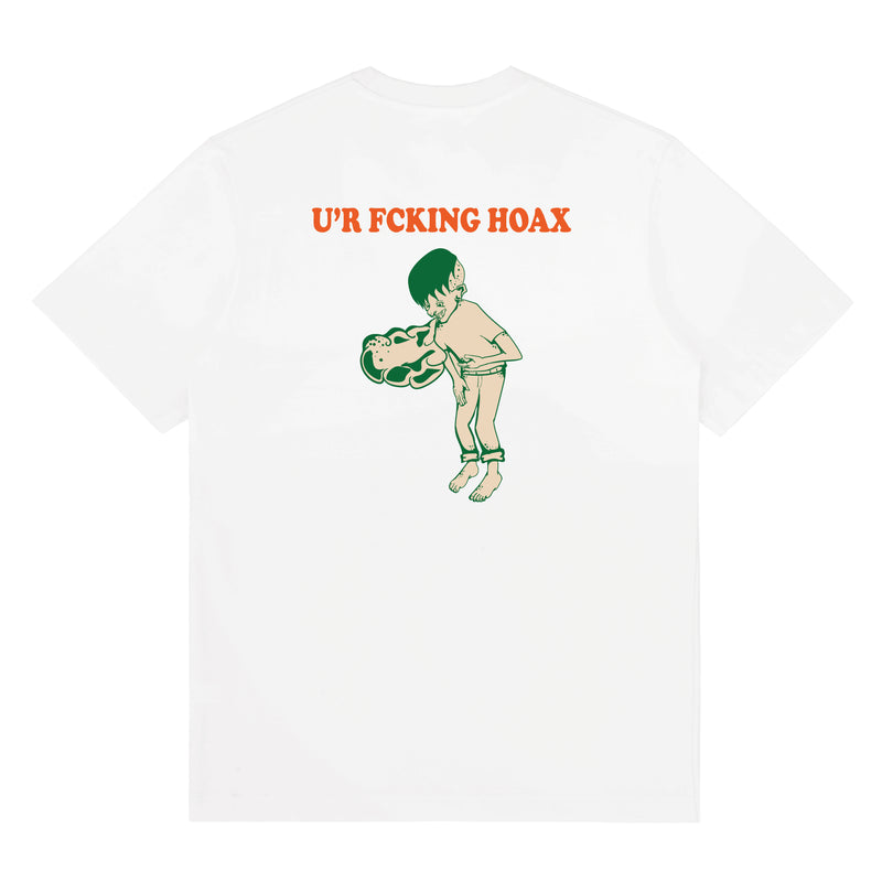 The Fcking Hoax Front & Back Print Tee
