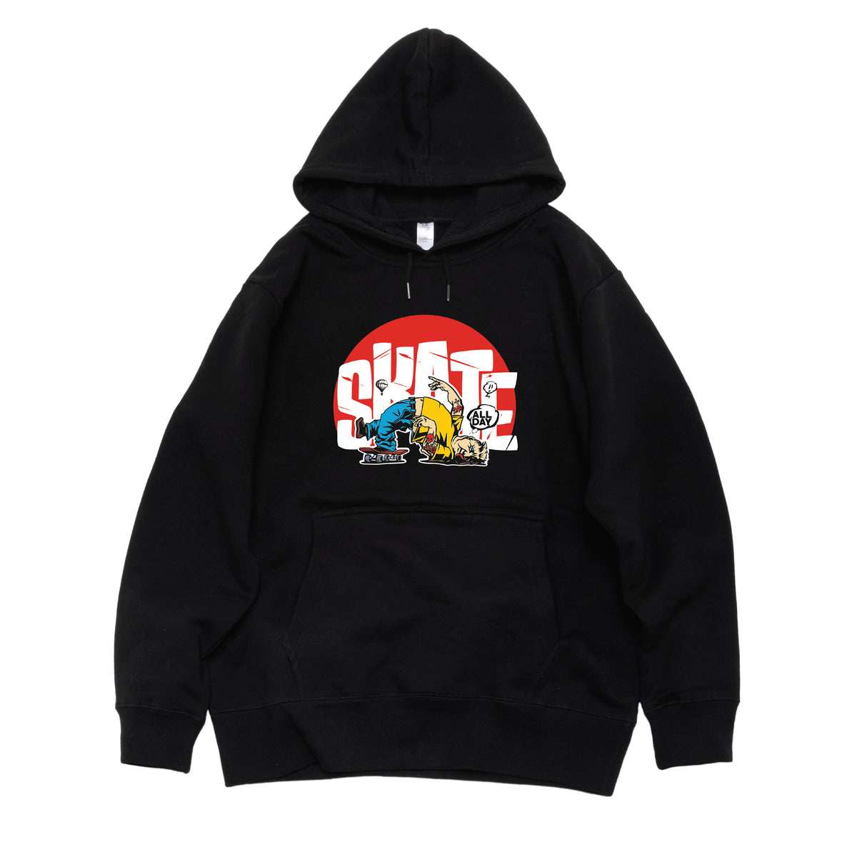 The Doped Boy Skates All Day Logo Hoodie - Unisex