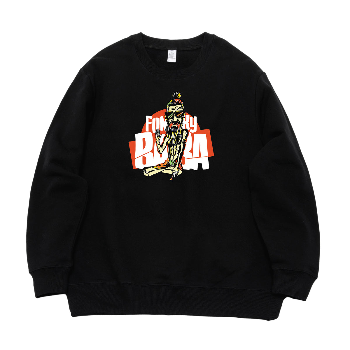 Funky BABA Logo Crewneck Sweatshirt - Unisex