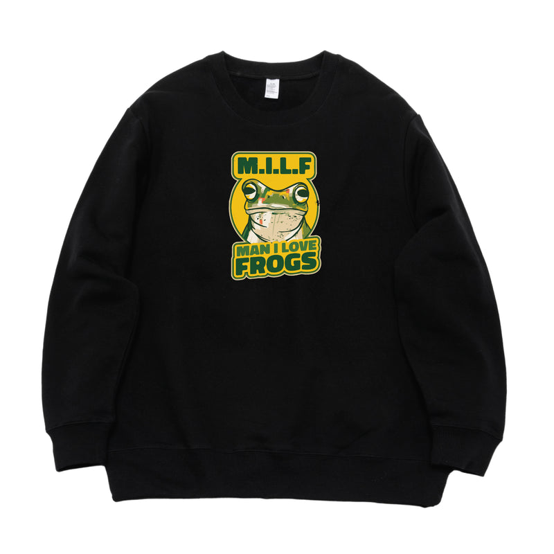 M.I.L.F Logo Crewneck Sweatshirt - Unisex