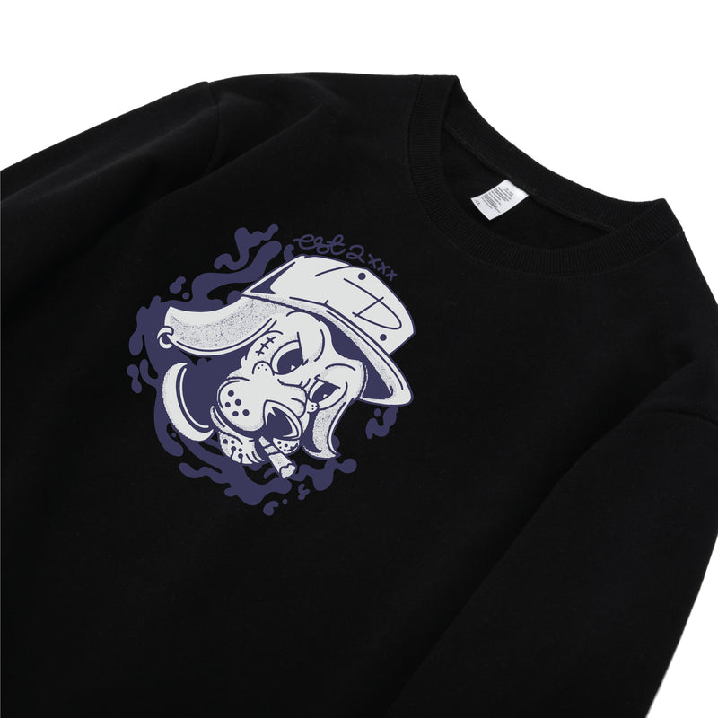 Puff Dog Logo Crewneck Sweatshirt - Unisex