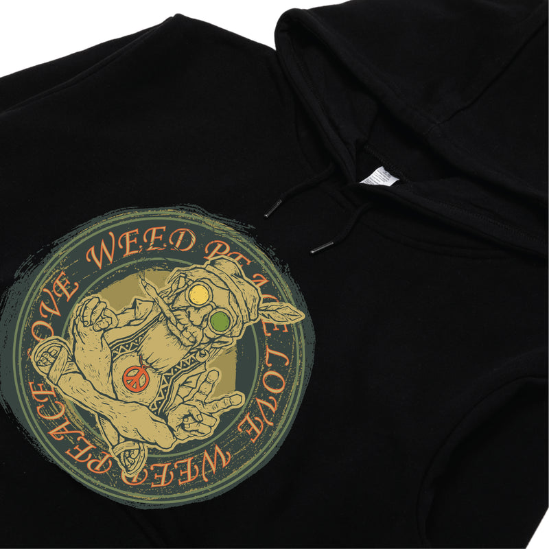 Weedzy For Peace Logo Hoodie - Unisex