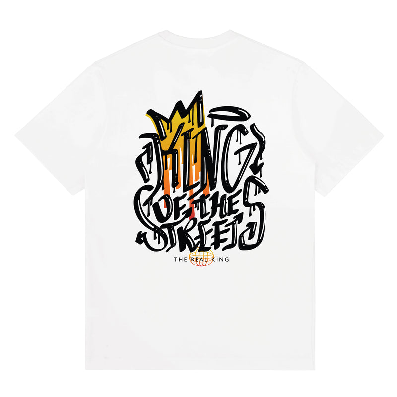King of the Street Front & Back Print Tee