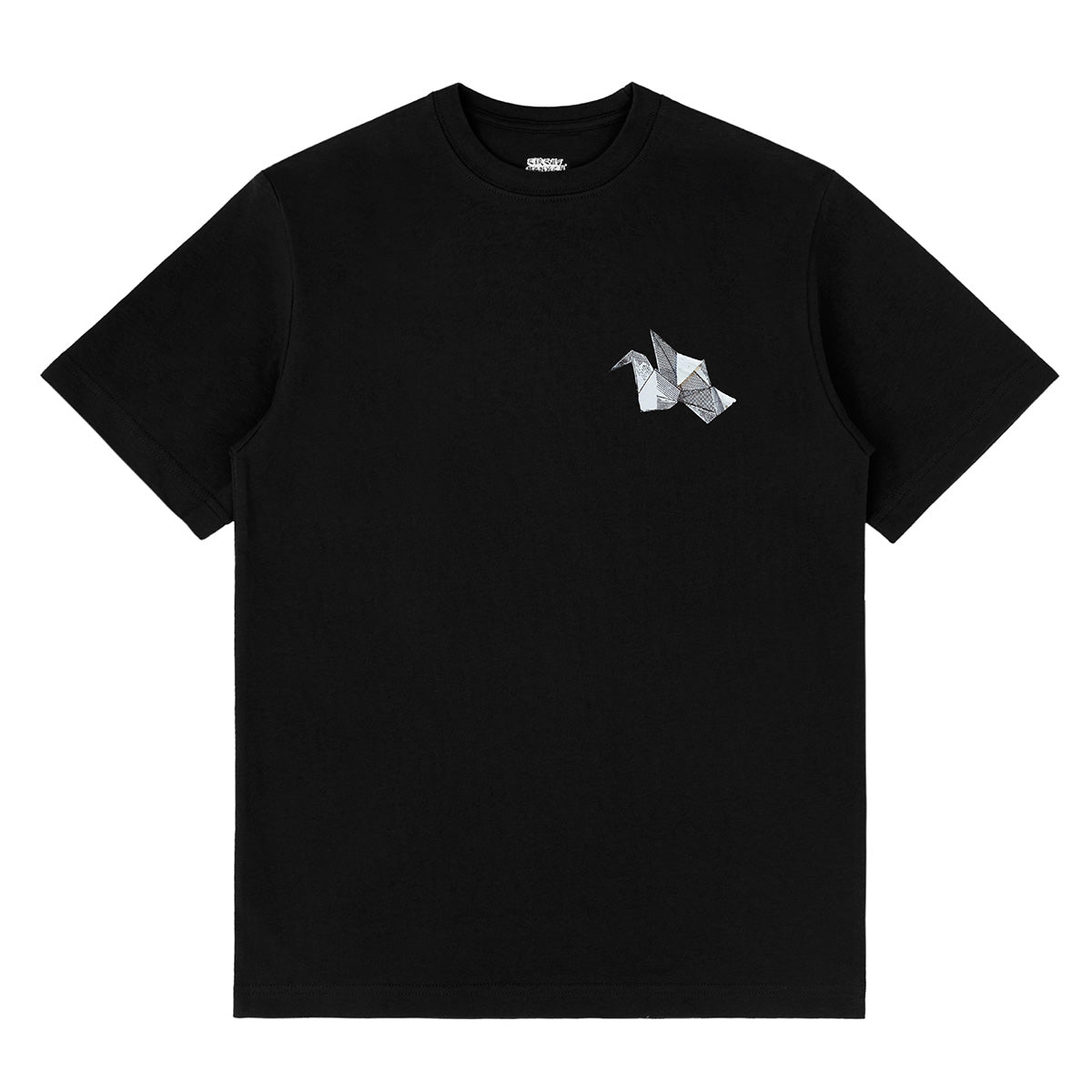 The Crane Bird Front & Back Print Tee