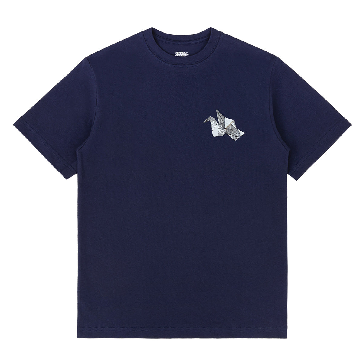 The Crane Bird Front & Back Print Tee