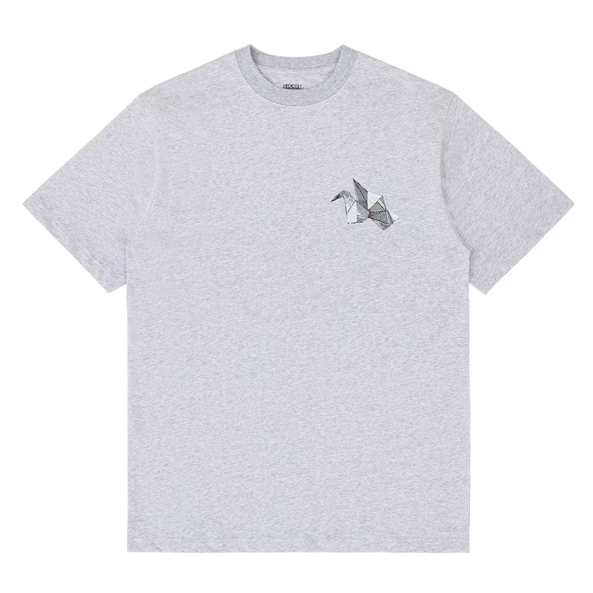 The Crane Bird Front & Back Print Tee