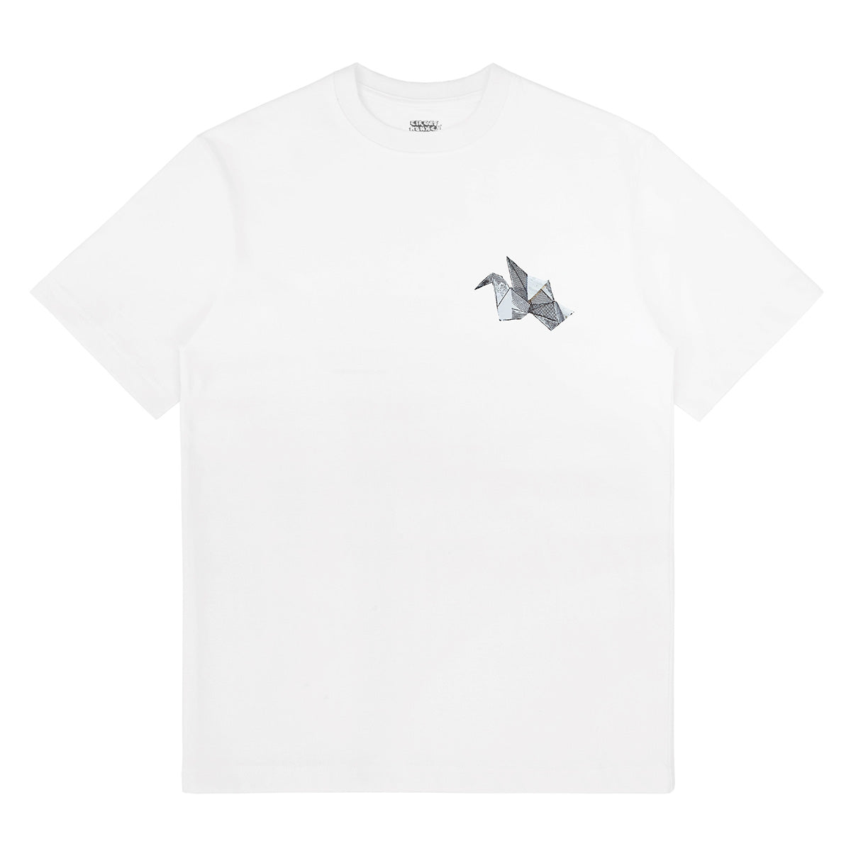 The Crane Bird Front & Back Print Tee