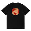 Paint Around the World Front & Back Print Tee