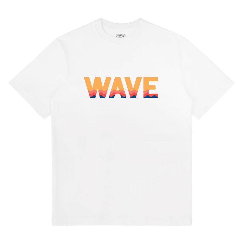 The Wave 正背面印花 T 恤