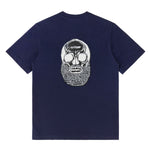 The Bearded Skull Front & Back Print Tee