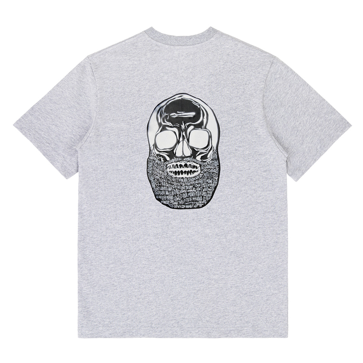 The Bearded Skull Front & Back Print Tee