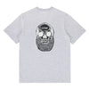 The Bearded Skull Front & Back Print Tee