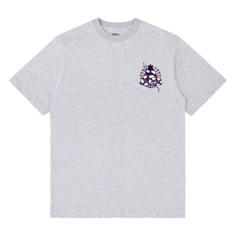 Sullen Snake Crest Front & Back Print Tee