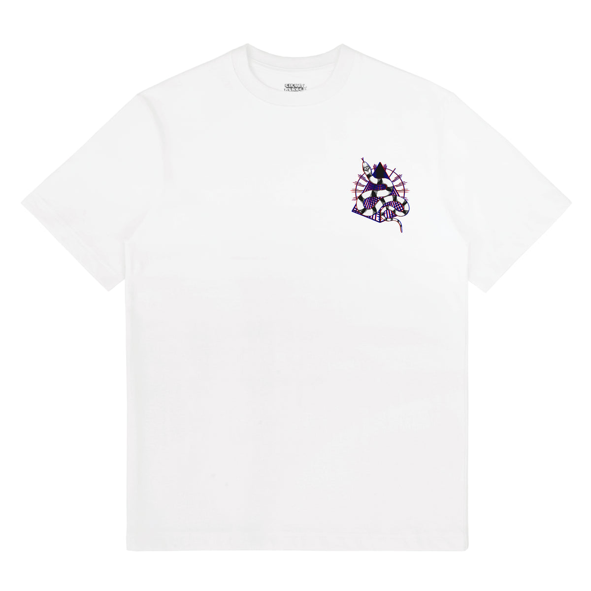 Sullen Snake Crest Front & Back Print Tee