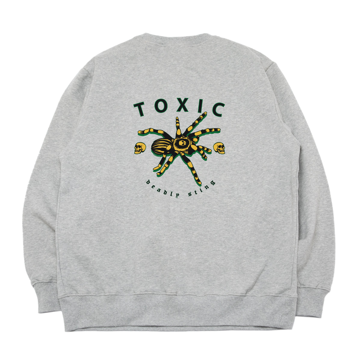 Toxic Spider Logo 圓領衞衣 - 男女通用